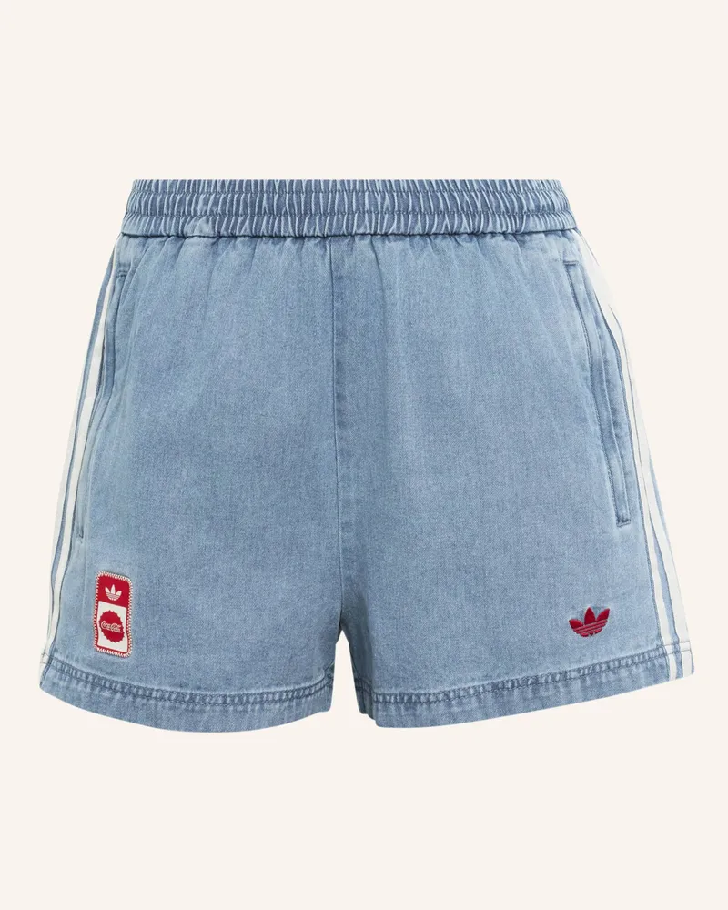 adidas Adidas X Coca-Cola Denim Jorts blau Blau