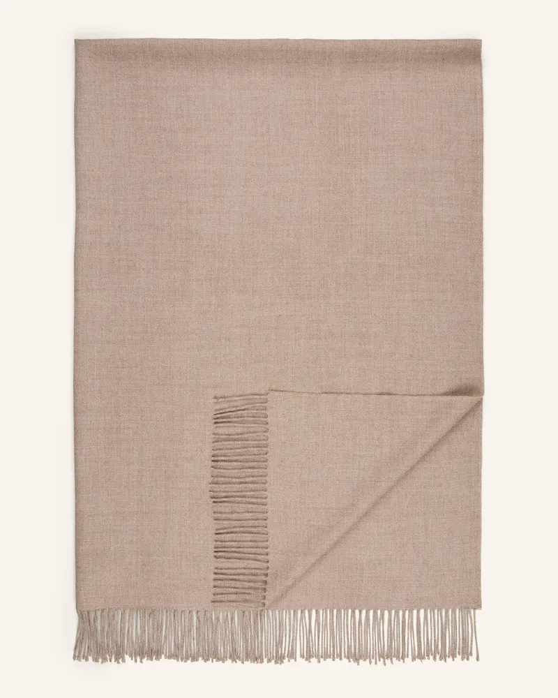 Zoeppritz Alpaka-Plaid Since 1828 Alpaca braun Taupe