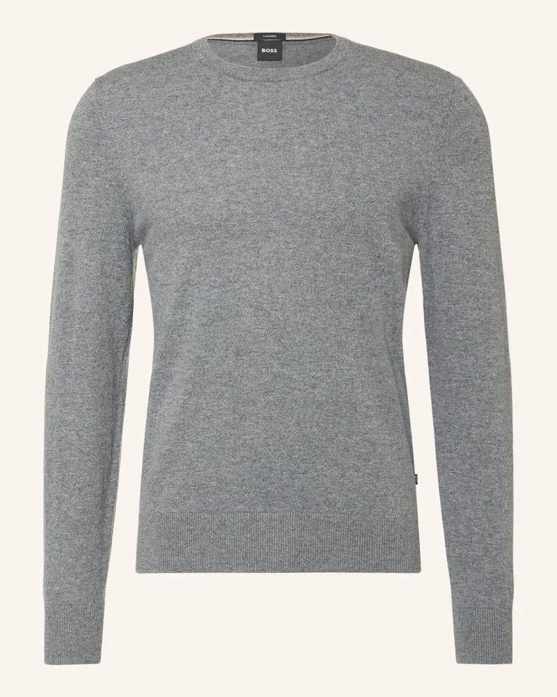 HUGO BOSS Cashmere-Pullover grau Grau