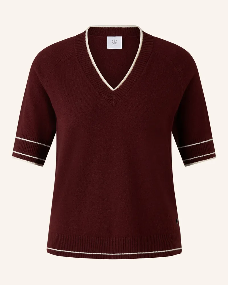 Bogner T-Shirt CHIRI mit Cashmere Rot