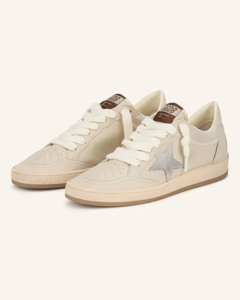 Golden Goose Sneaker Ball Star beige Ecru