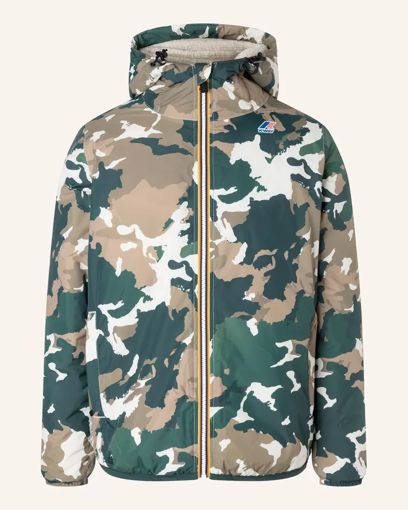K-Way Funktionsjacke Claude Orsetto Graphic gruen Grün