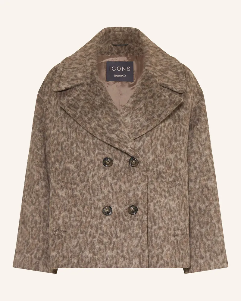 Cinzia Rocca Jacke Hellbraun