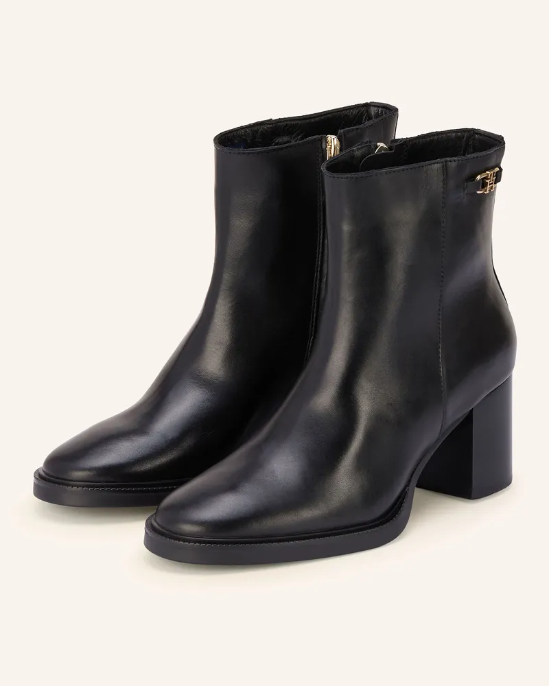 Tommy Hilfiger Stiefeletten Schwarz