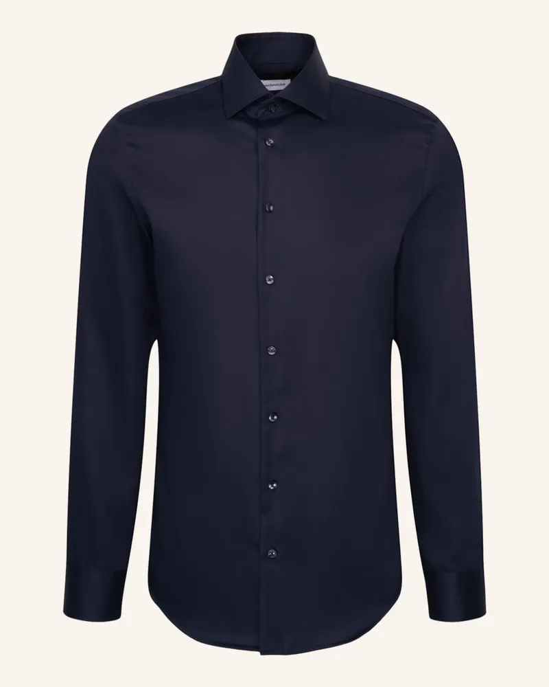 Seidensticker Business Hemd X-Slim Fit blau Dunkelblau