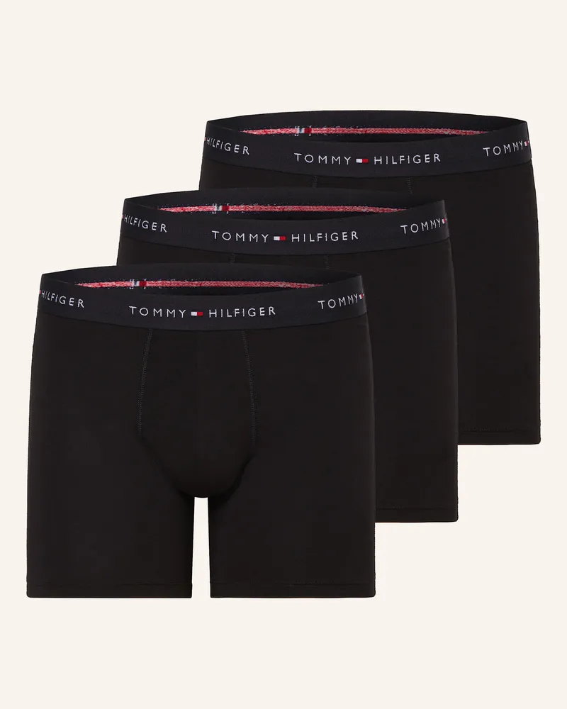Tommy Hilfiger 3er-Pack Boxershorts schwarz Schwarz