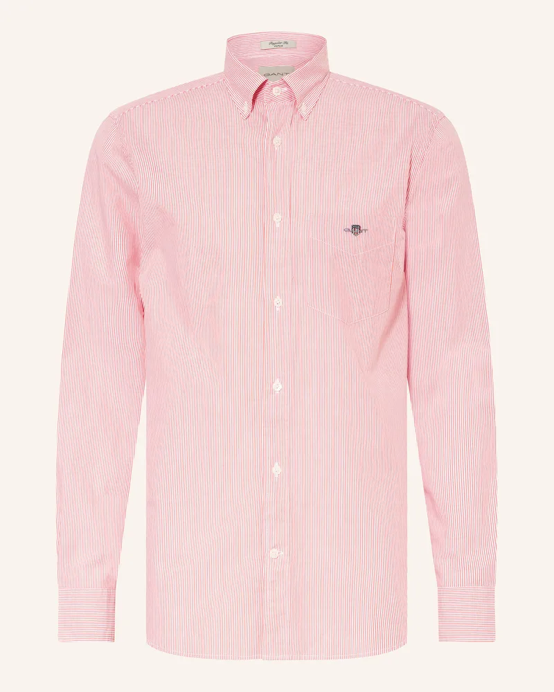 Gant Hemd Comfort Fit Dunkelorange