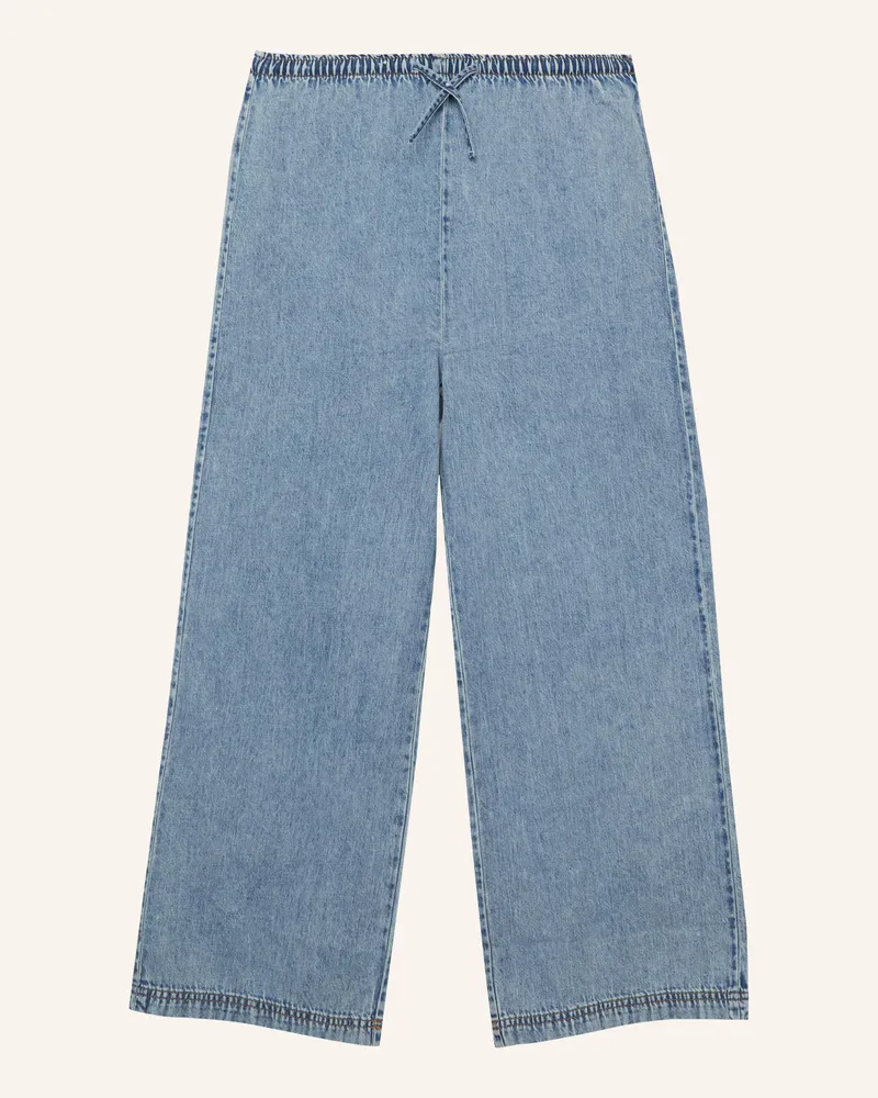S.Oliver Jeans-Hose Wide Leg blau Blau
