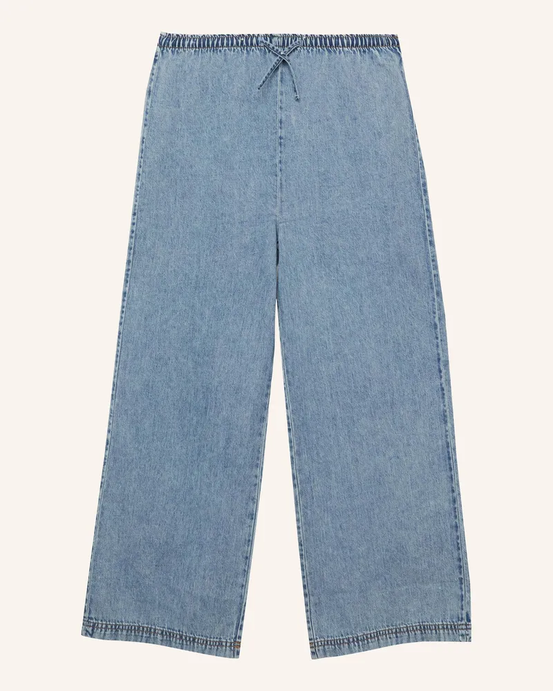 S.Oliver Jeans-Hose Wide Leg blau Blau