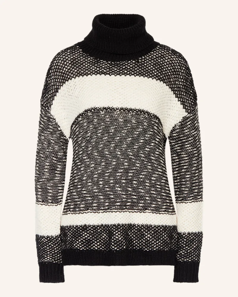 Darling Harbour Rollkragenpullover Schwarz