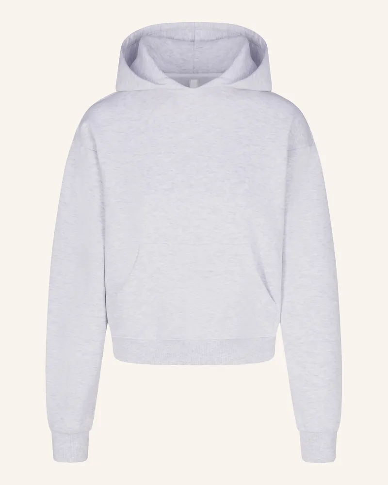 SKIMS Lounge-Hoodie Cotton-Fleece grau Light