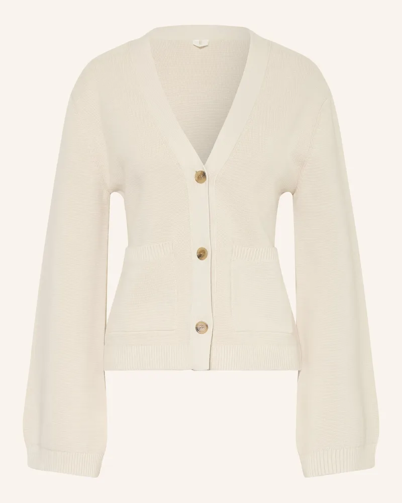 Arket Strickjacke braun Beige