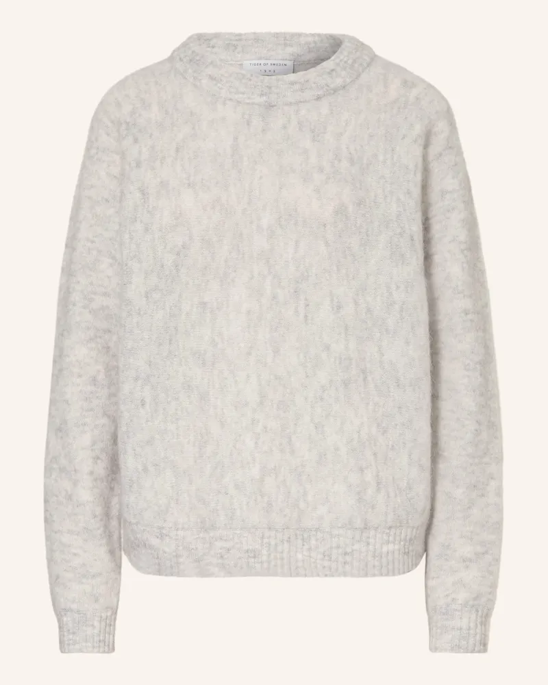 Tiger of Sweden Pullover Gwynn Mit Mohair grau Grau