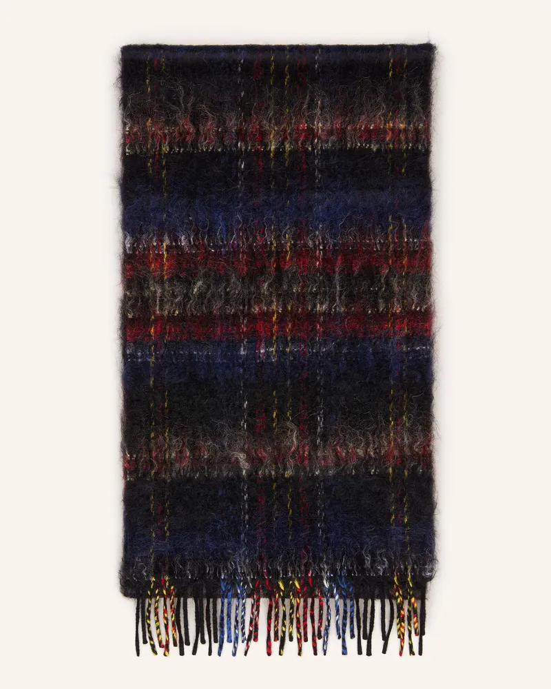 Acne Studios Schal Mit Mohair schwarz Schwarz