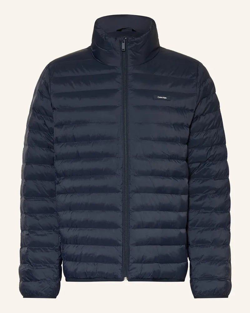 Calvin Klein Steppjacke blau Dunkelblau