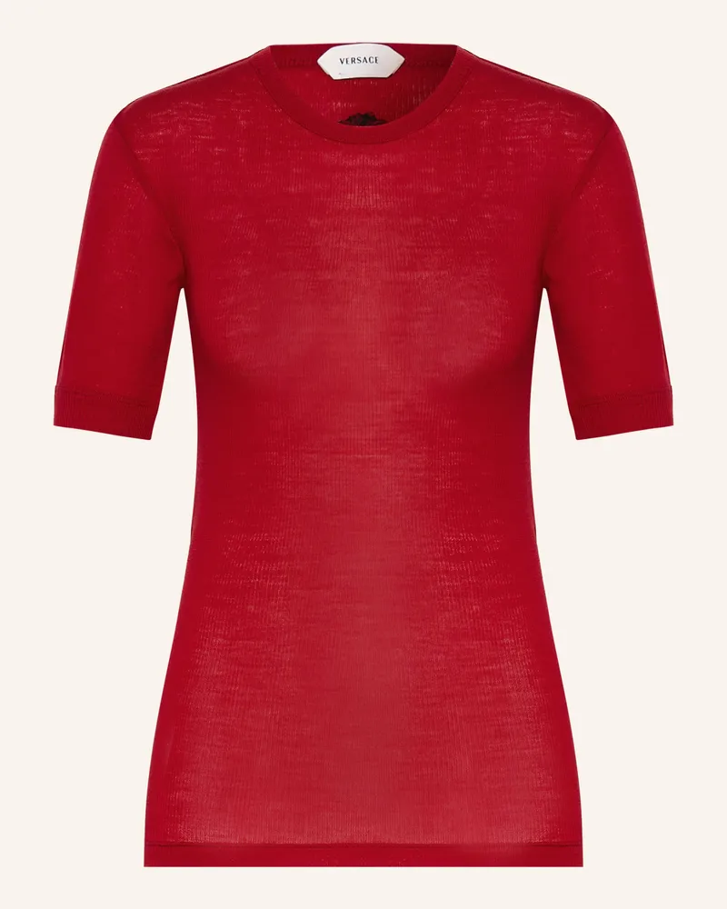 Versace T-Shirt rot Rot