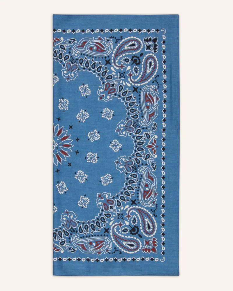Darling Harbour Tuch Mit Seide blau Blue