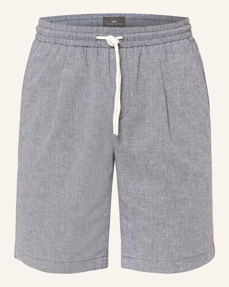 Fynch-Hatton Shorts blau Dunkelblau