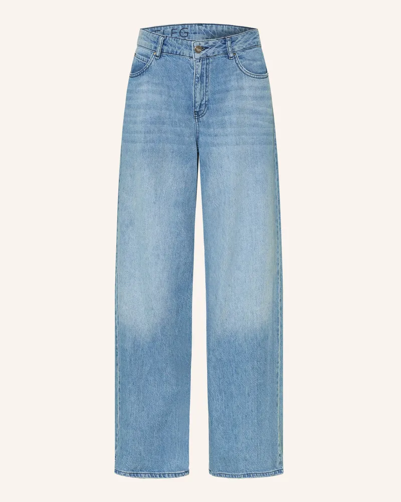 Milano Italy Wide Leg Jeans blau 649