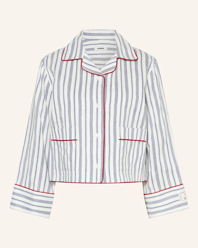 Sandro Bluse Weiss