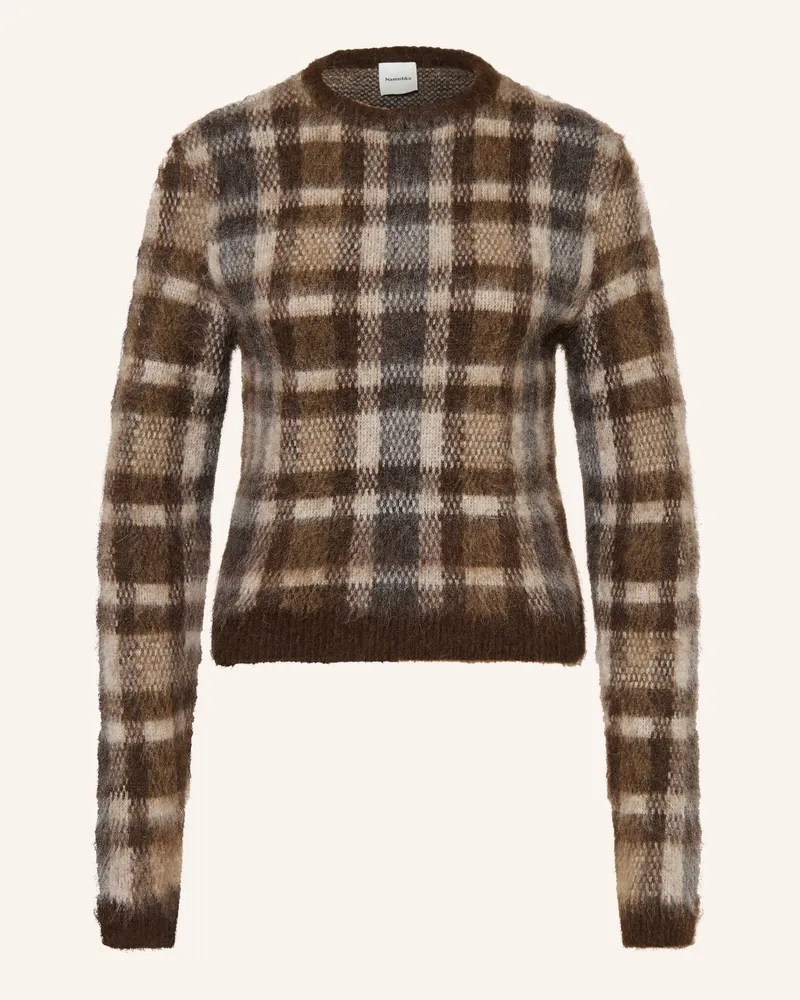 Nanushka Pullover FARICA Dunkelbraun