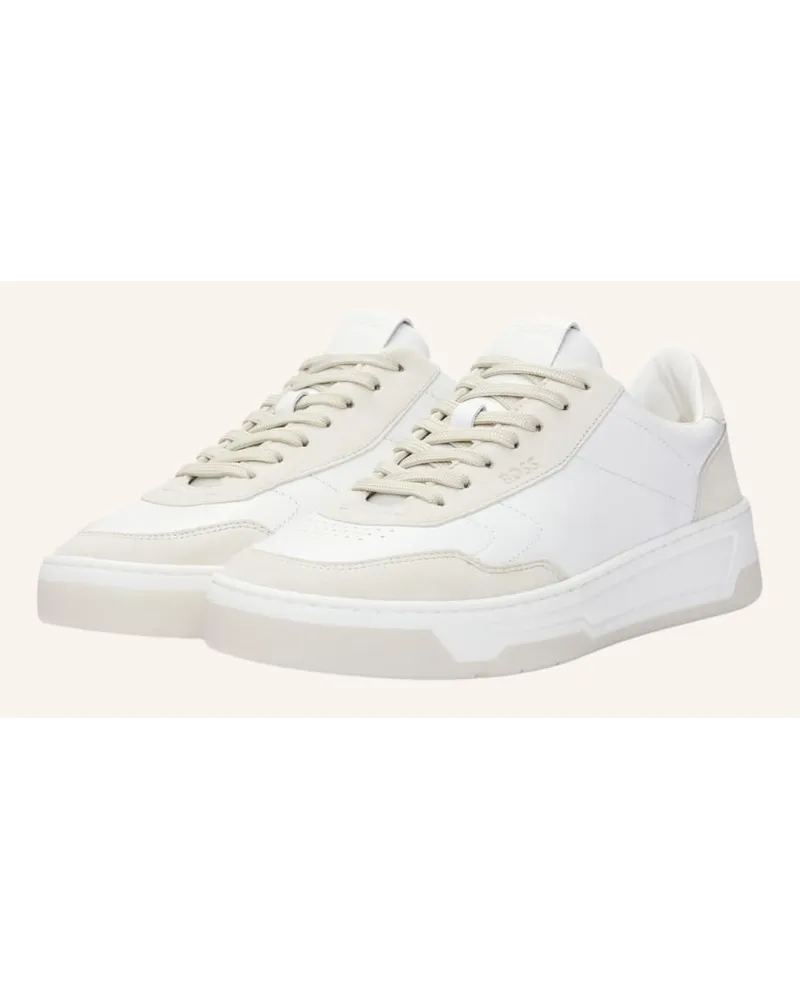 HUGO BOSS Turnschuh BALTIMORE_TENN_SDNA - WEISS Weiss