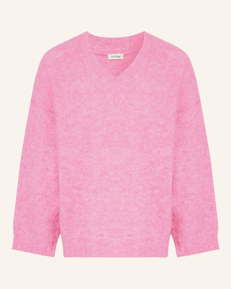 American Vintage Pullover EAST mit Alpaka Pink