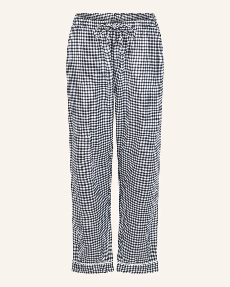 Hunkemöller Hose FLANNEL Blau