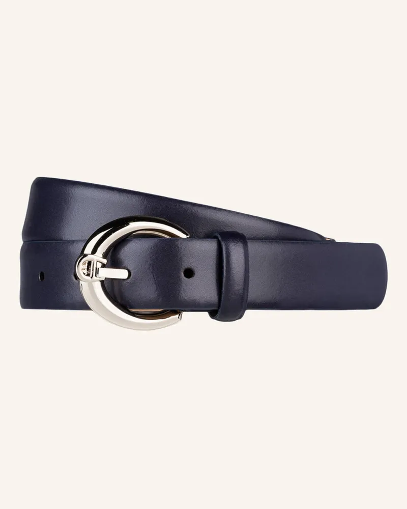 Aigner Ledergürtel FASHION Dunkelblau