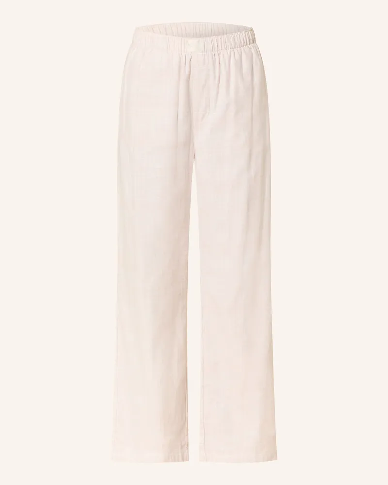 Calvin Klein Schlafhose Flannel Sleep Aus Flanell beige Beige