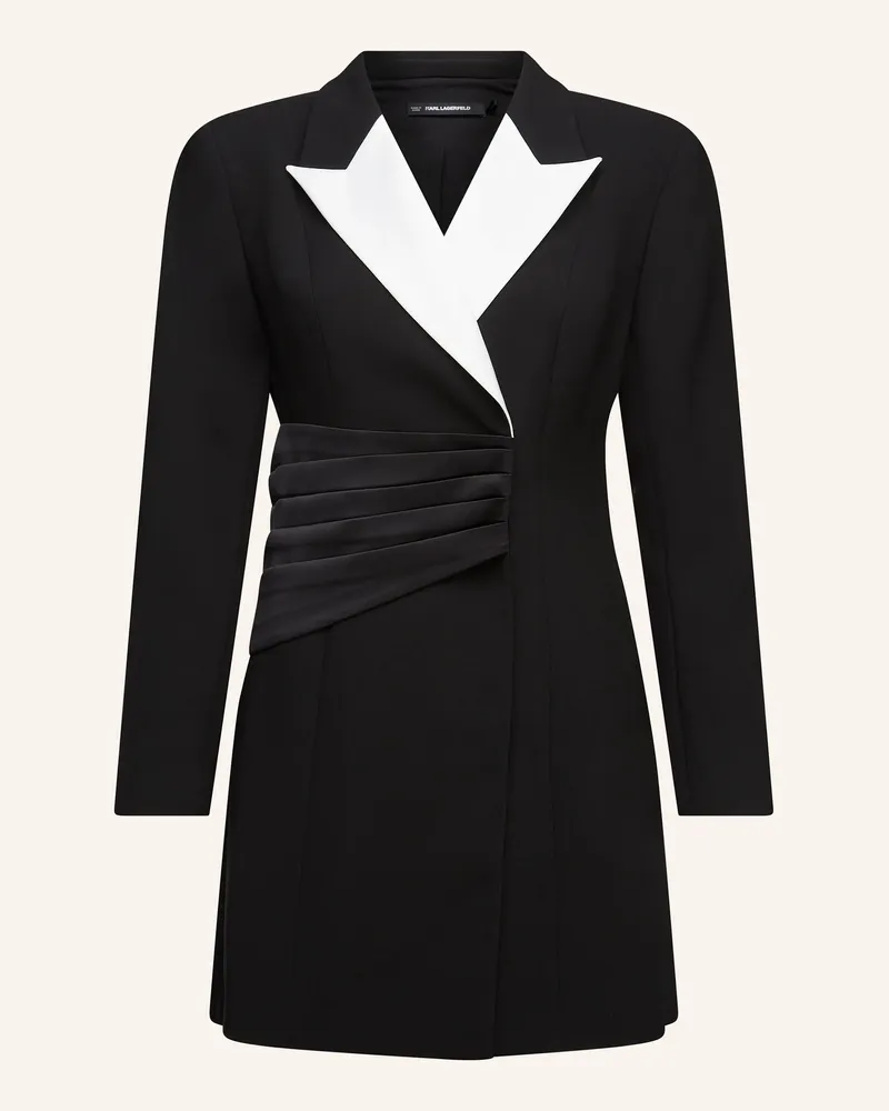 Karl Lagerfeld Kleid schwarz Schwarz