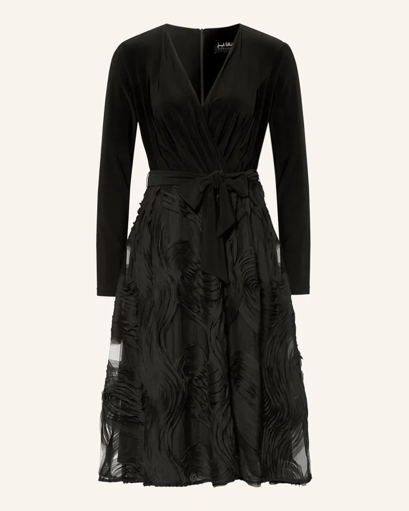 Joseph Ribkoff Cocktailkleid Im Materialmix schwarz Schwarz