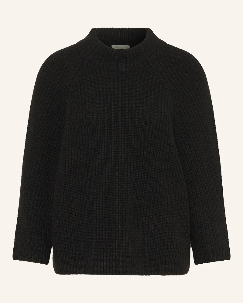lilienfels Pullover Mit Cashmere schwarz Schwarz
