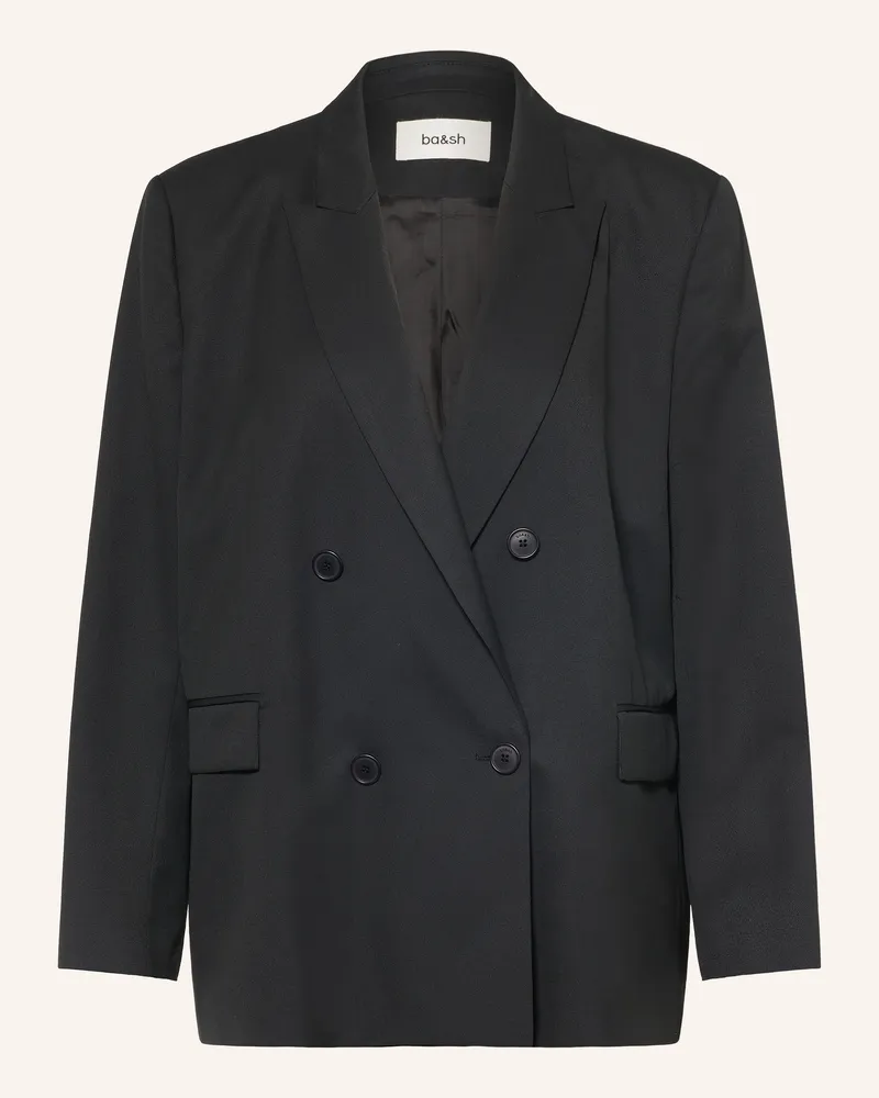 ba&sh Oversized-Blazer Claro schwarz Schwarz