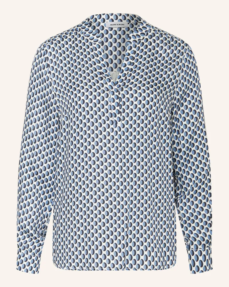 More & More Blusenshirt Blaugrau