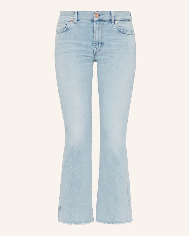 7 for all mankind Jeans ANKLE BOOT Bootcut Fit Blau