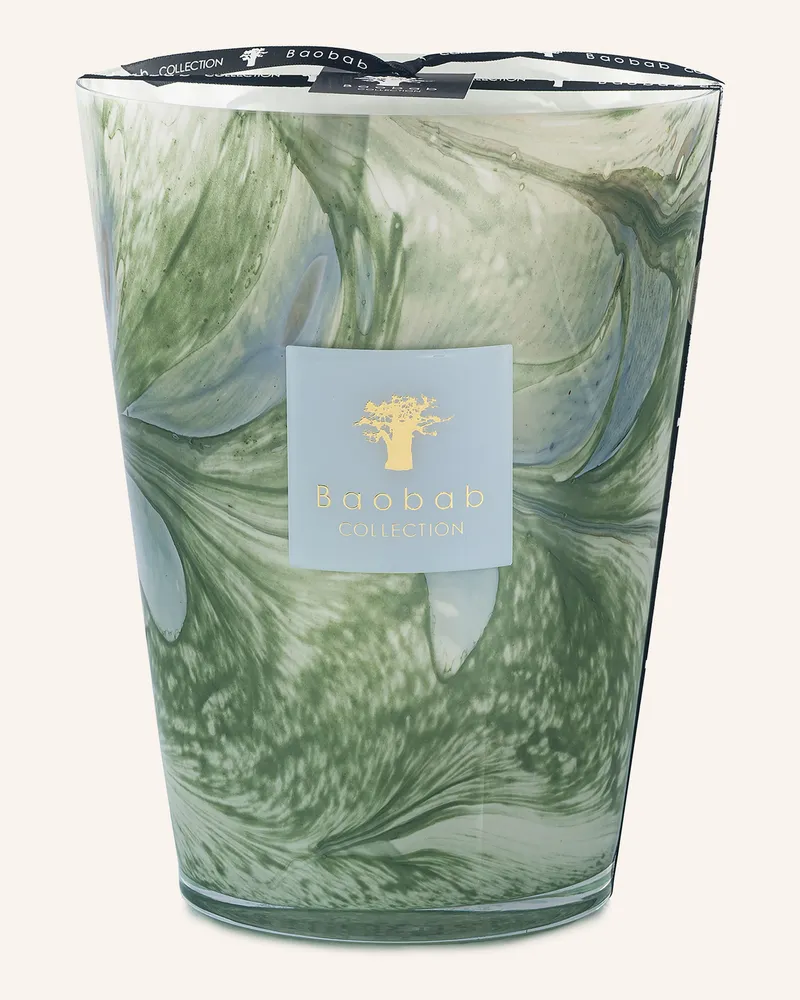 Baobab Collection Duftkerze Leaves Marius blau Hellgrün