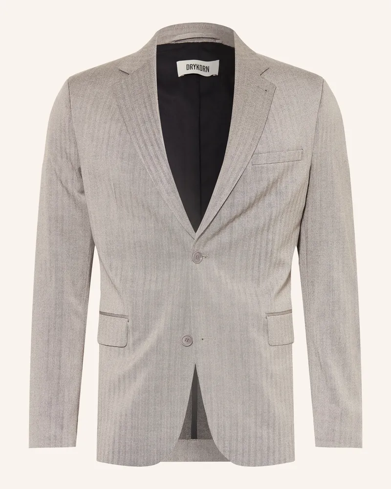 Drykorn Anzugsakko Yames Regular Fit grau 1205
