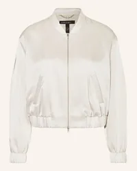 Marc Cain Blouson aus Satin Weiss