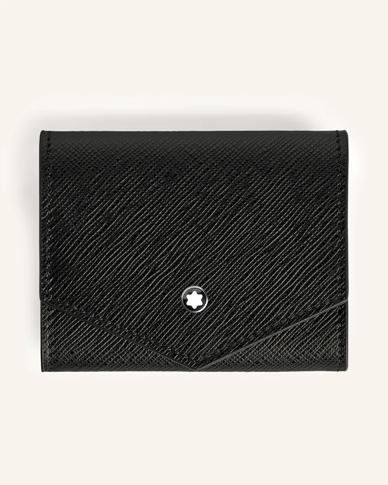 Montblanc Saffiano-Münzetui SARTORIAL Schwarz