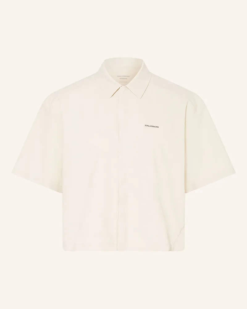 Salomon Outdoor-Bluse XPLRATION Creme