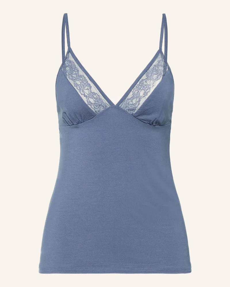 Triumph Schlaftop Comfort Allure blau Blaugrau