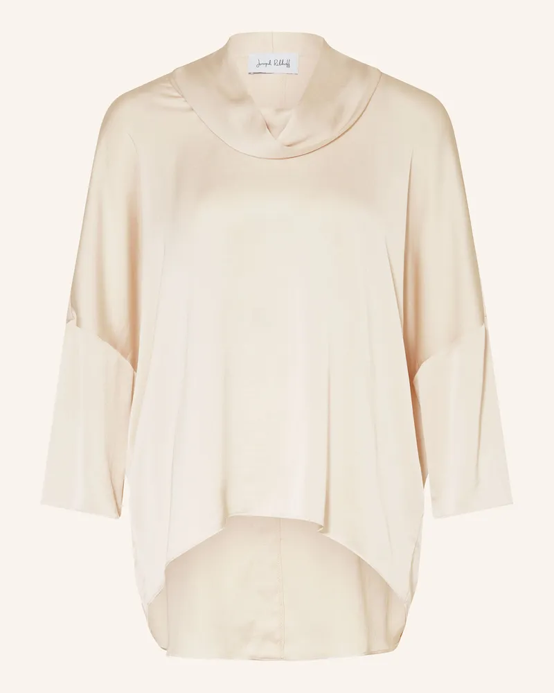Joseph Ribkoff Blusenshirt aus Satin mit 3/4-Arm Creme