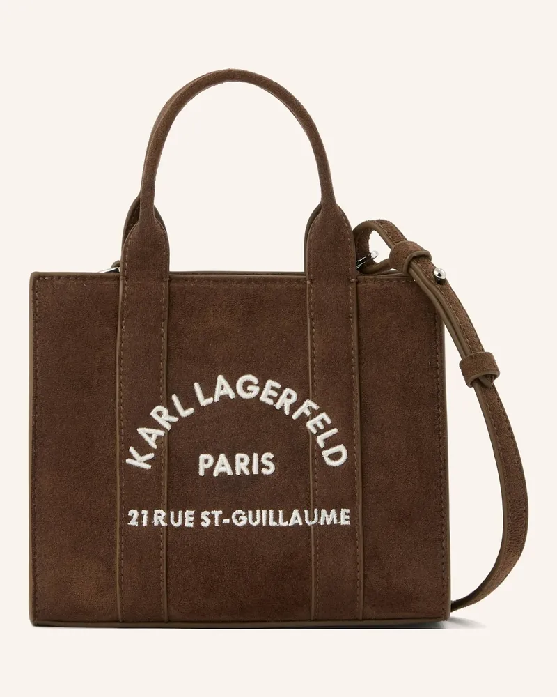 Karl Lagerfeld Handtasche braun Braun