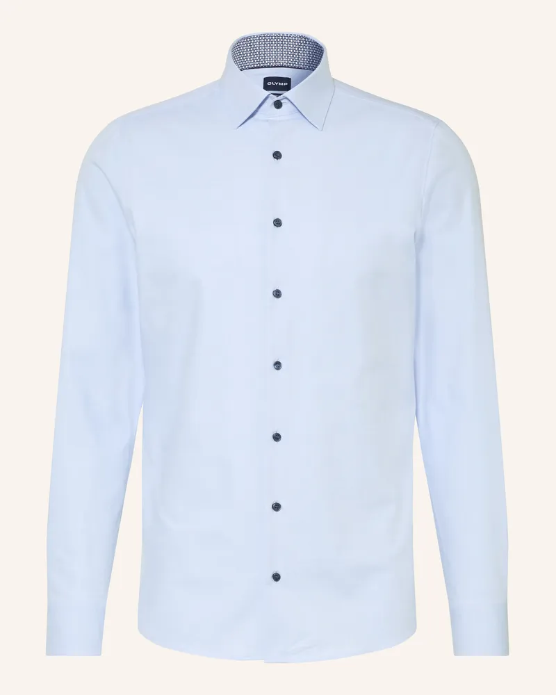 Olymp Hemd Level Five 24/Seven Body Fit blau Hellblau