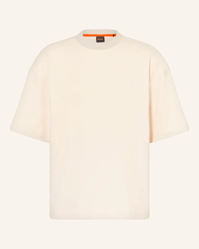 HUGO BOSS T-Shirt Rounded weiss Creme