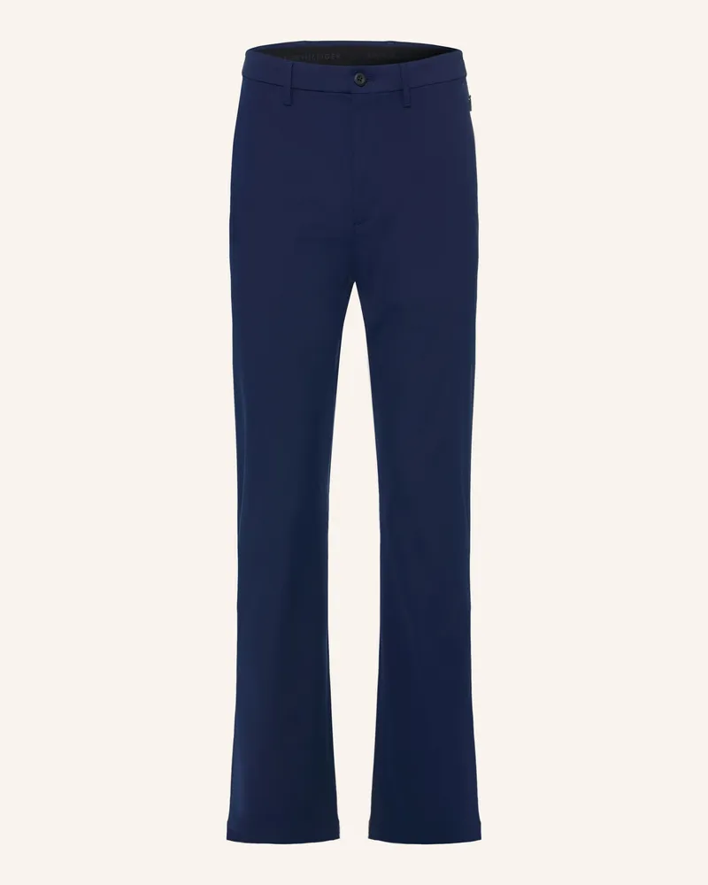 Tommy Hilfiger Chino Denton Straight Fit blau Dunkelblau