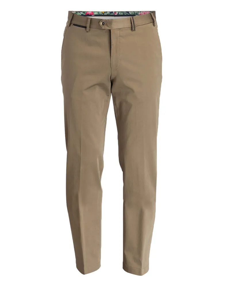 Hiltl Chino PEAKER S Contemporary Fit Braun