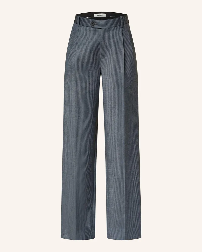 Sandro Marlenehose Blaugrau