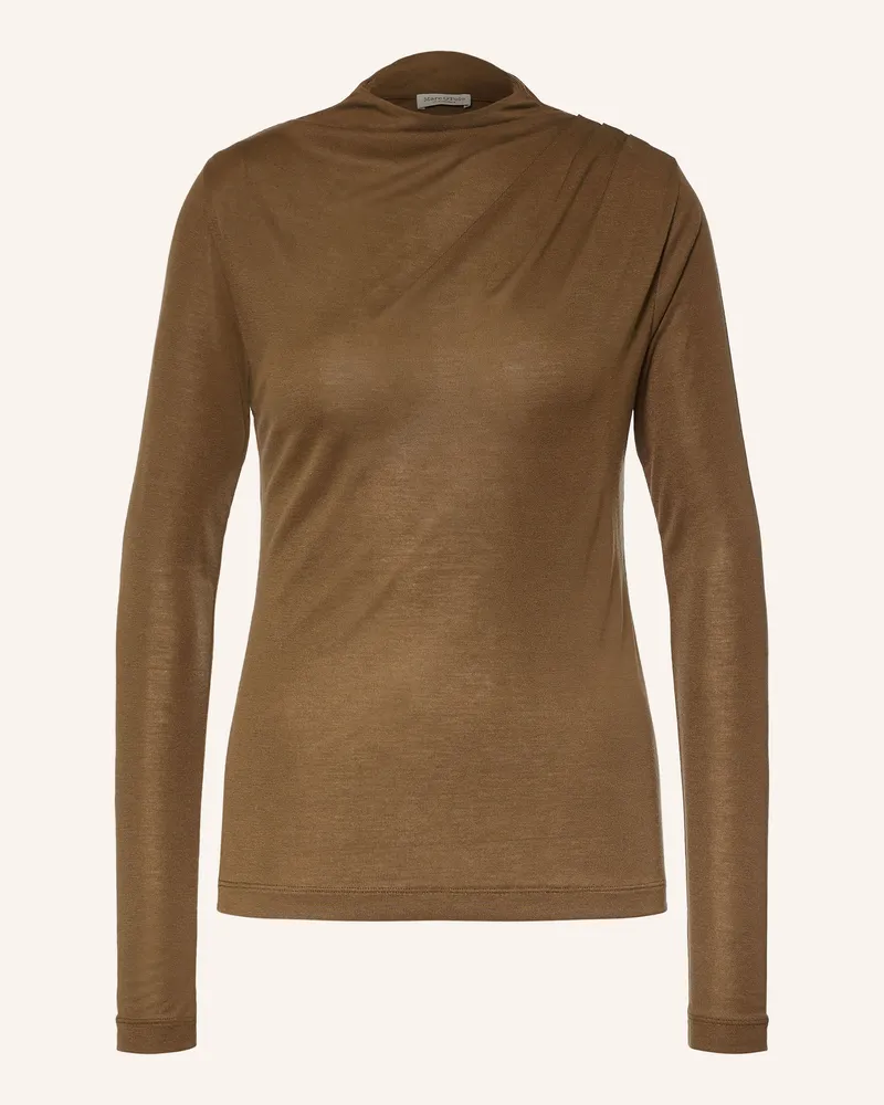 Marc O'Polo Longsleeve braun Braun